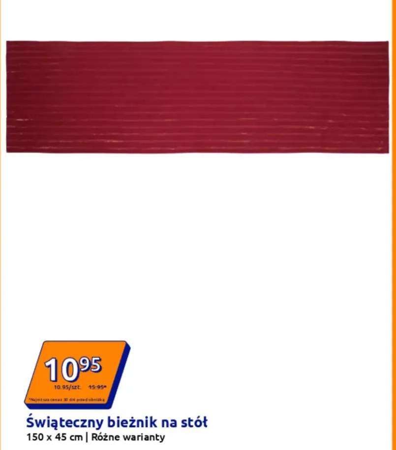 bieżnik świąteczny