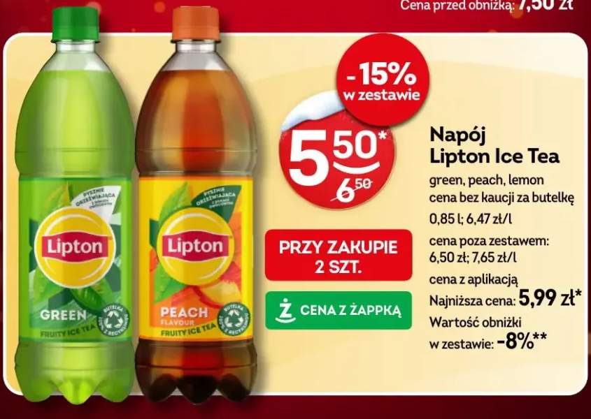 napój Lipton