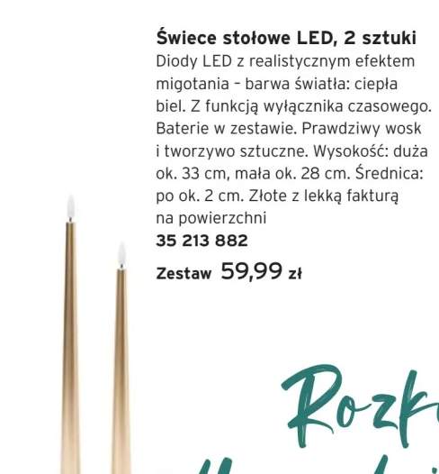 świeca led