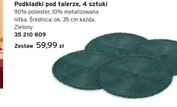 podkładka pod talerze