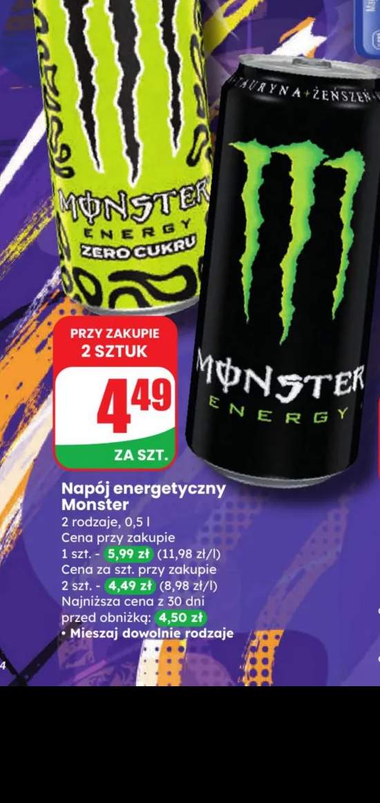 napój energetyczny