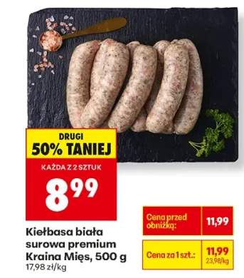 kiełbasa biała surowa
