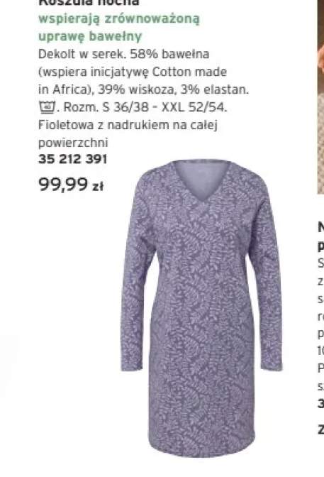 koszula nocna damska