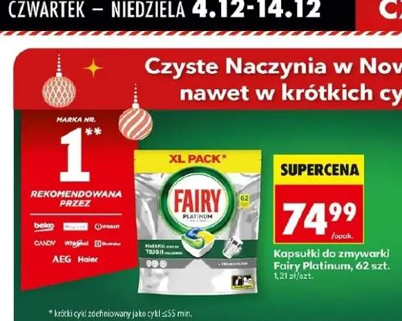 kapsułki do zmywarki