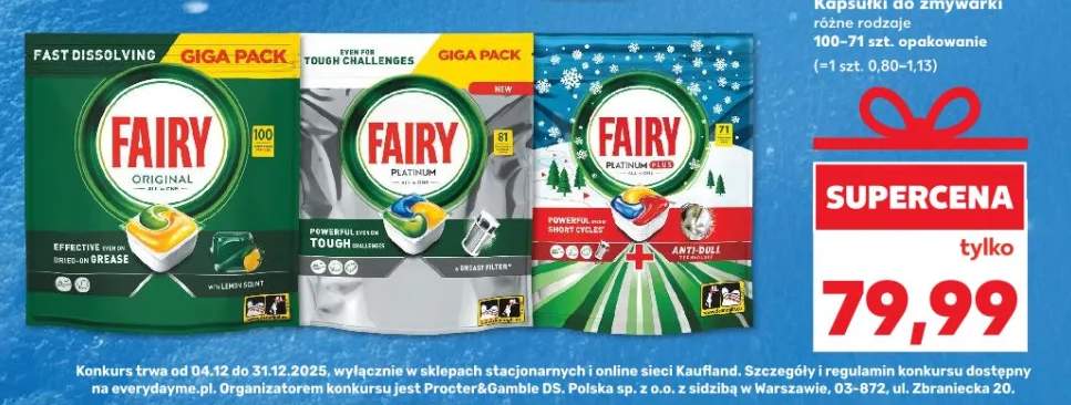 kapsułki do zmywarki