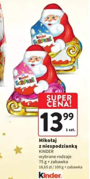 mikołaj z czekolady