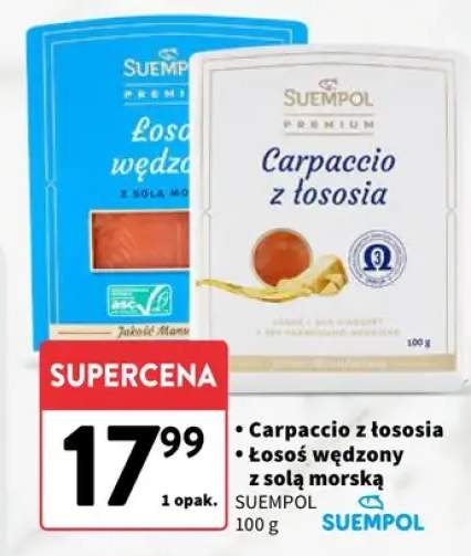 carpaccio z łososia