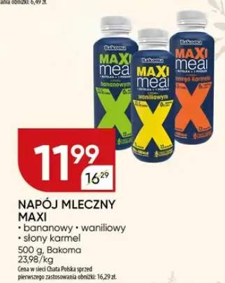 napój mleczny