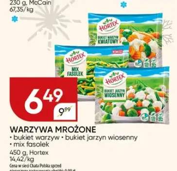 warzywa mrożone