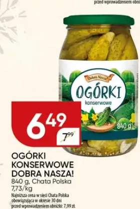 ogórki konserwowe