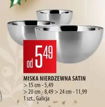 miska nierdzewna