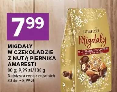 migdały w czekoladzie