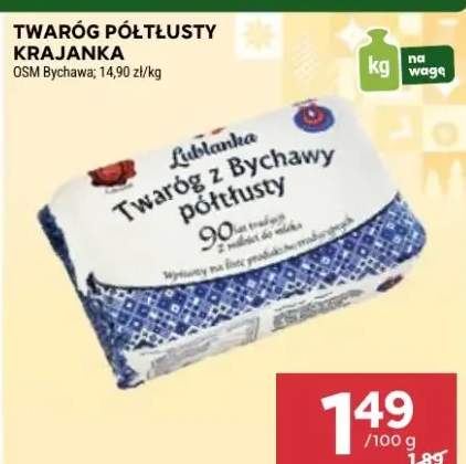 twaróg półtłusty