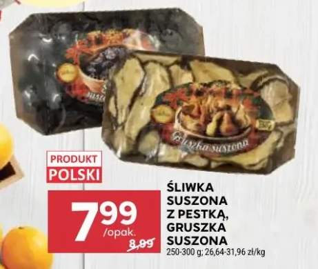 gruszki suszone