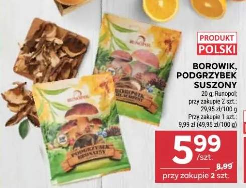 podgrzybki suszone