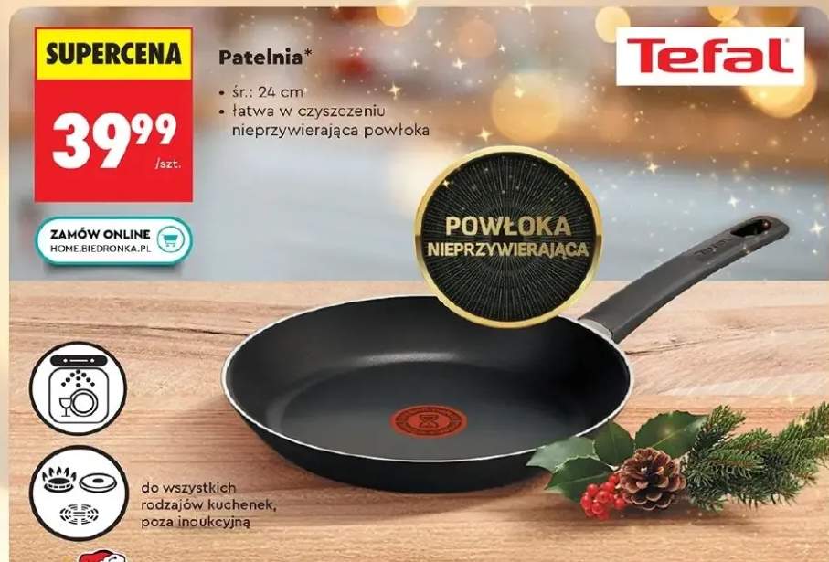 patelnia z powłoką mineralną