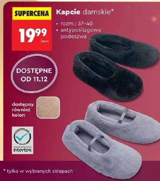 kapcie damskie