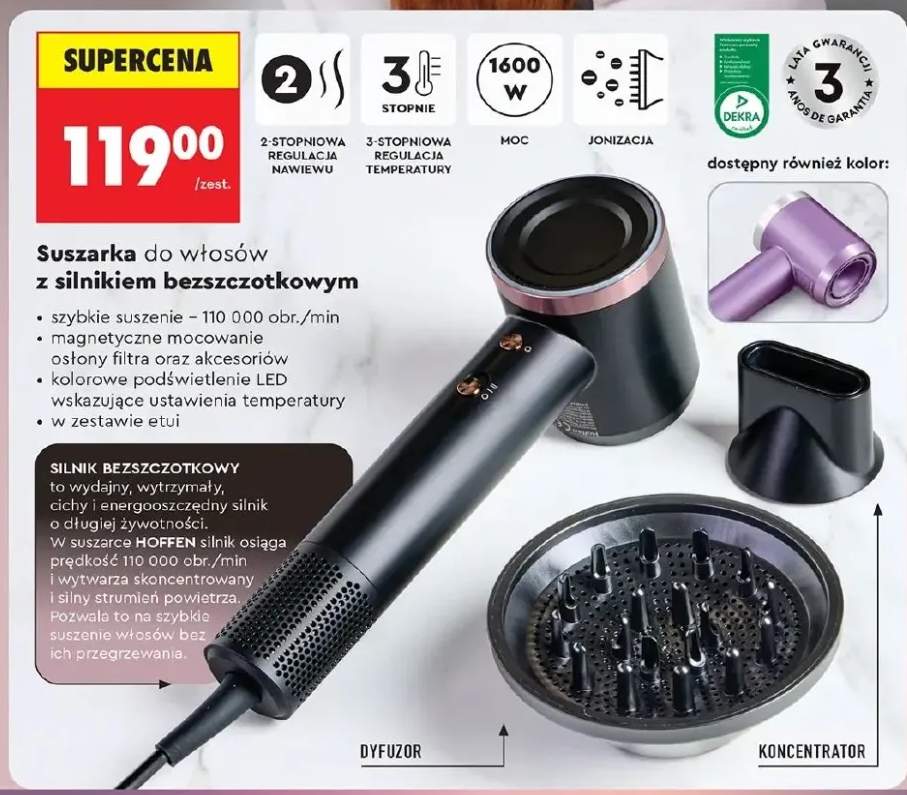 suszarka do włosów