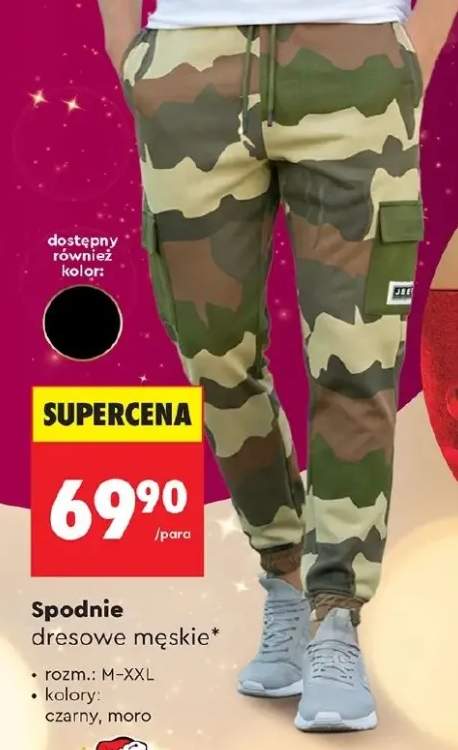 spodnie dresowe męskie