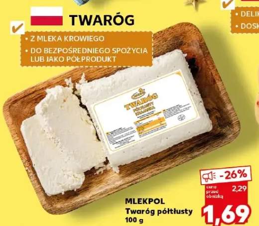 twaróg półtłusty