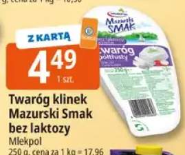 twaróg bez laktozy