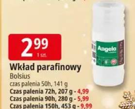 wkład parafinowy do znicza