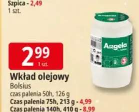 wkład olejowy do znicza