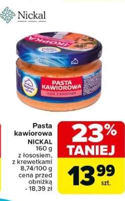 pasta kawiorowa