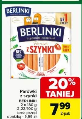 parówki z szynki