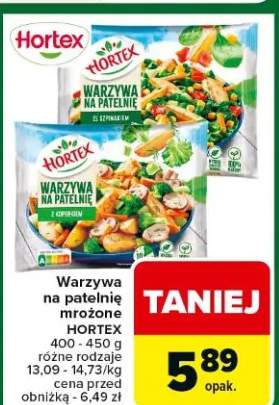 warzywa na patelnię