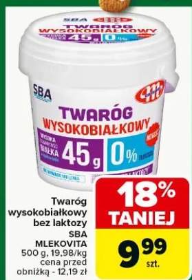 twaróg bez laktozy