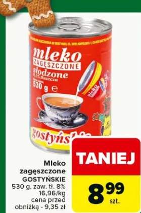 mleko zagęszczone