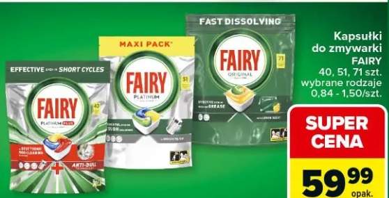 kapsułki do zmywarki