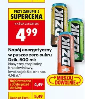napój energetyczny