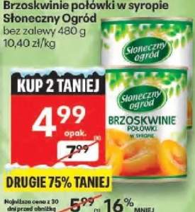 brzoskwinie w syropie