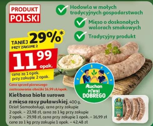kiełbasa biała surowa