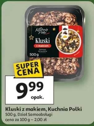 kluski z makiem