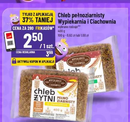 chleb pełnoziarnisty
