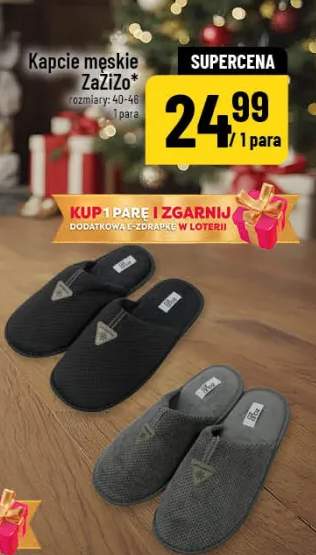 kapcie męskie