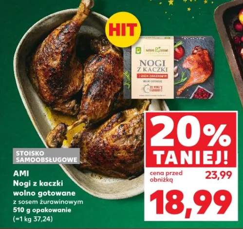 nogi kaczki wolno gotowane