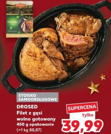 pierś z gęsi wolno gotowana