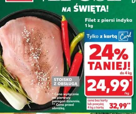 filet z piersi indyka