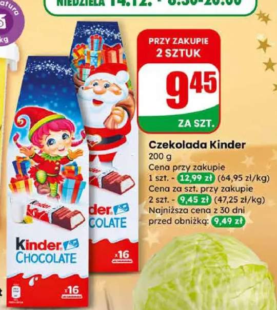 kinder czekolada