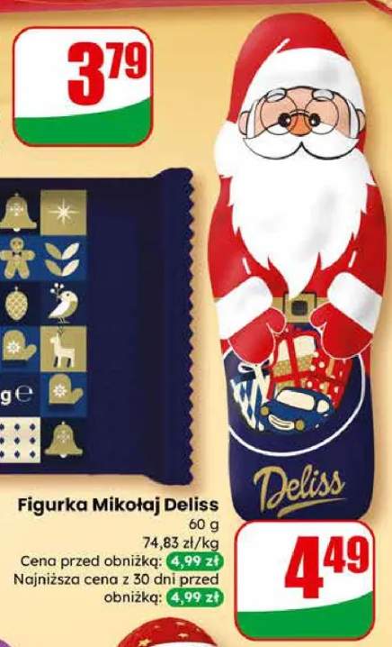 mikołaj z czekolady