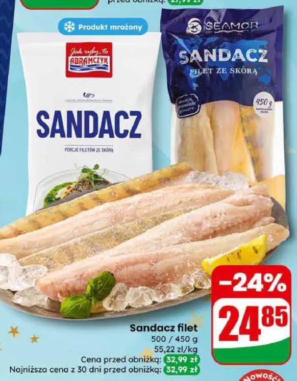 sandacz filet