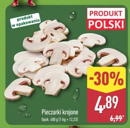 pieczarki krojone