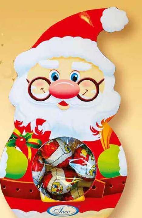 mikołaj z czekolady