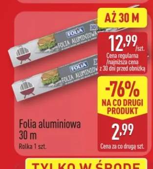 folia aluminiowa