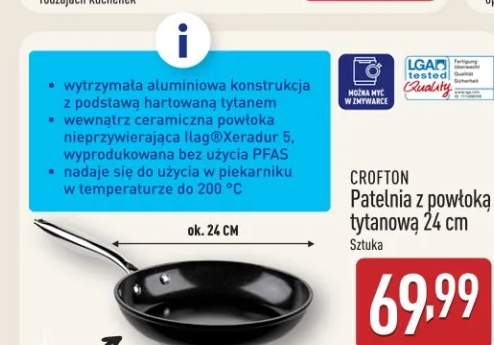 patelnia z powłoką mineralną