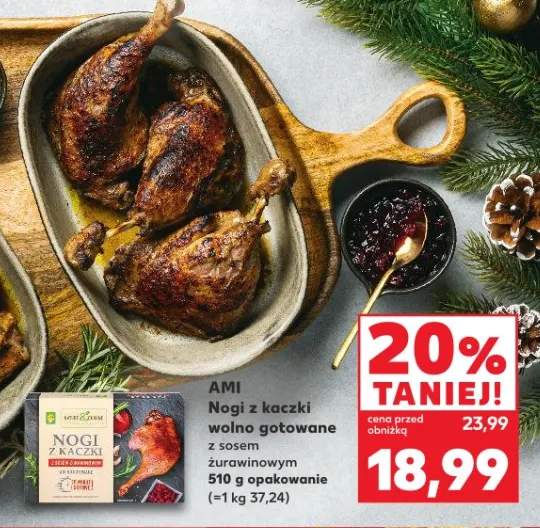 nogi kaczki wolno gotowane